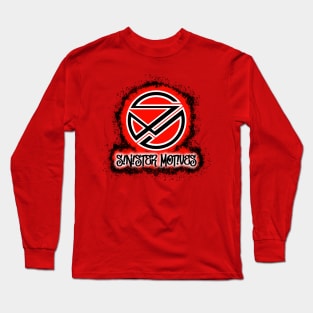 Sinister Motives logo red Long Sleeve T-Shirt